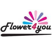 Flower4you Virágüzlet logó